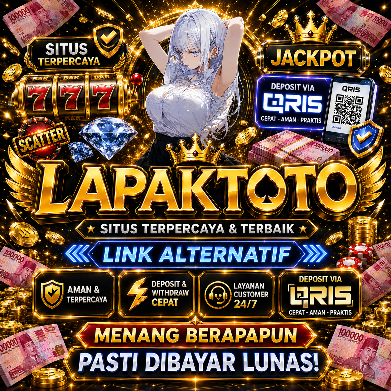 Login LAPAKTOTO dan akses link alternatif situs SLOT Online Macau 4D terpercaya